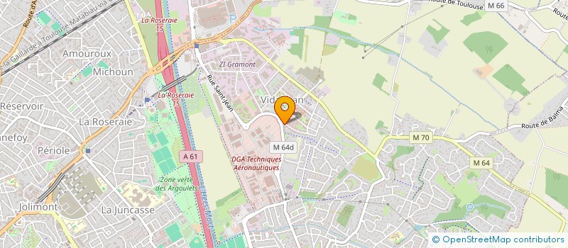 localisation de l'entreprise WICAP PEARL à BALMA