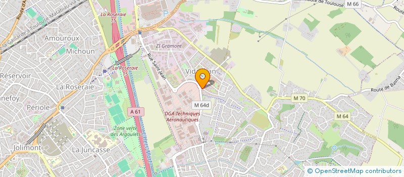 localisation de l'entreprise WICAP PRAGMA à BALMA