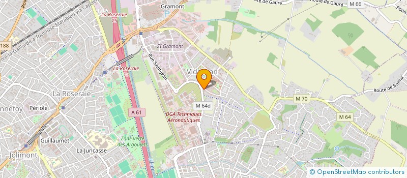 localisation de l'entreprise WICAP SANTAFOO  BALMA