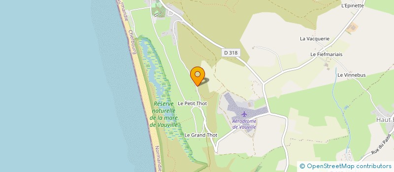 localisation de l'entreprise WICAP25  LA HAGUE