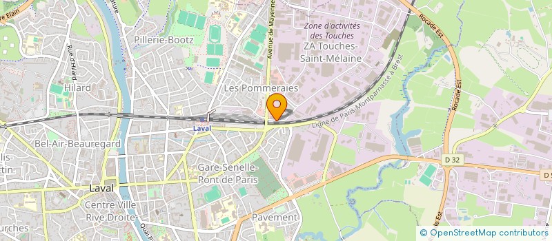 localisation de l'entreprise WICARS à LAVAL