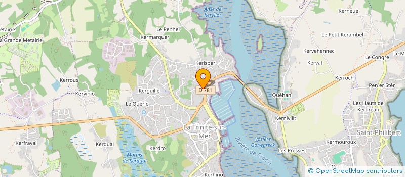 localisation de l'entreprise WICHITA  LA TRINITE-SUR-MER