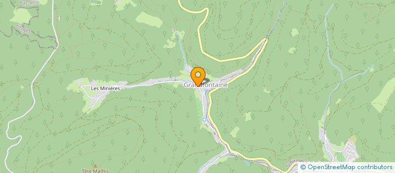 localisation de l'entreprise WICK'ELEC  GRANDFONTAINE