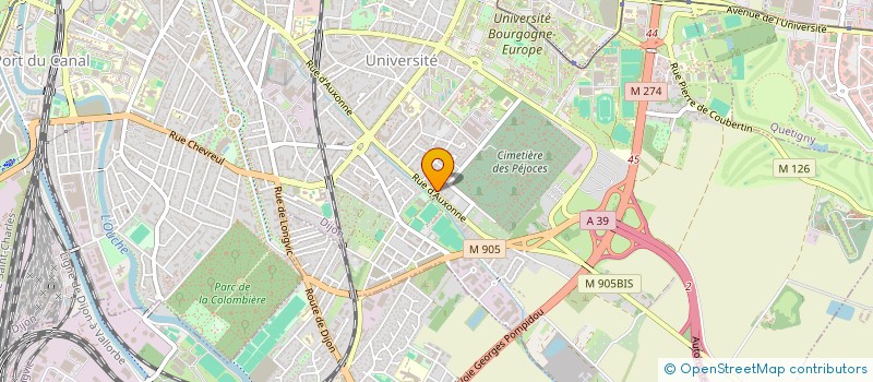 localisation de l'entreprise WICKED CREW  DIJON