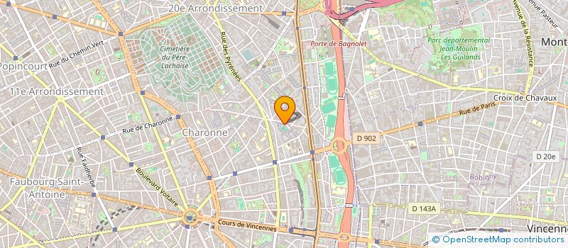 localisation de l'entreprise WICKHAM CONSULTING  PARIS