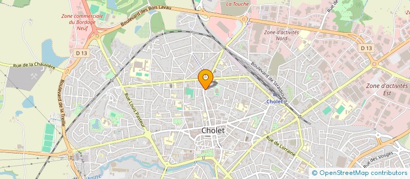 localisation de l'entreprise WICKIUP à CHOLET