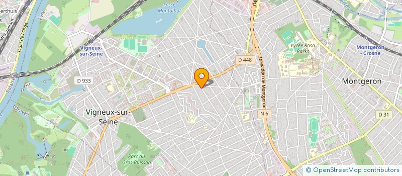 localisation de l'entreprise WICO TRUST IMMO à VIGNEUX-SUR-SEINE