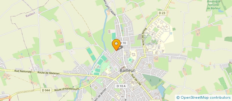 localisation de l'entreprise WICQUART  BAILLEUL