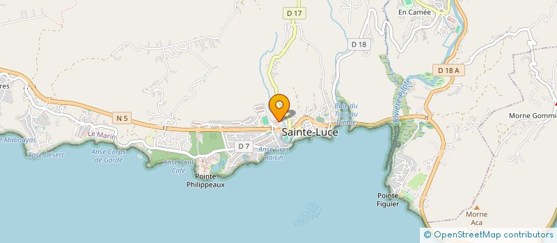 localisation de l'entreprise WIDDIM ADDICT (LABEL DE PRODUCTION)  SAINTE-LUCE