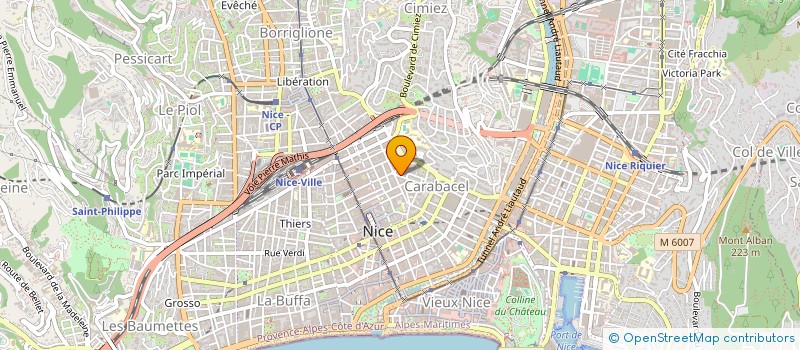 localisation de l'entreprise WIDE ENTERPRISES  NICE