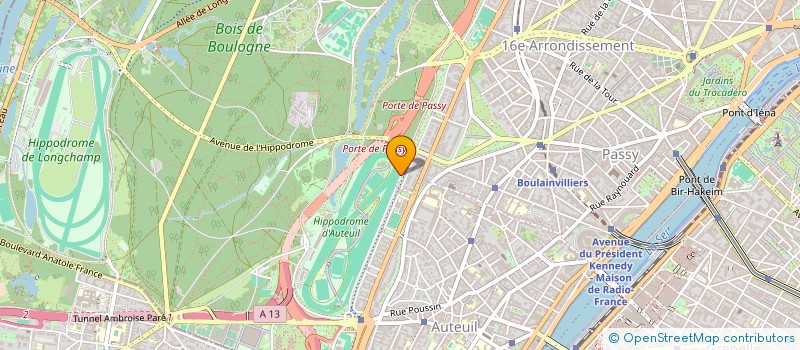 localisation de l'entreprise WIDE INT  PARIS