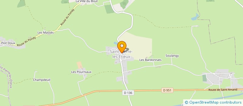 localisation de l'entreprise WIDE OPEN KARTING  SAINT-PIERRE-LES-ETIEUX