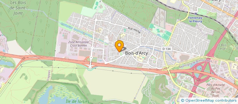 localisation de l'entreprise WIDENT PETTENAZZI  BOIS-D'ARCY