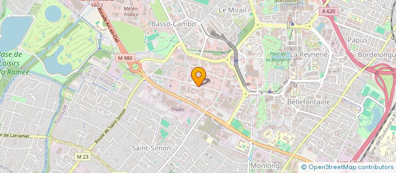localisation de l'entreprise WIDESENS NETWORKS à TOULOUSE