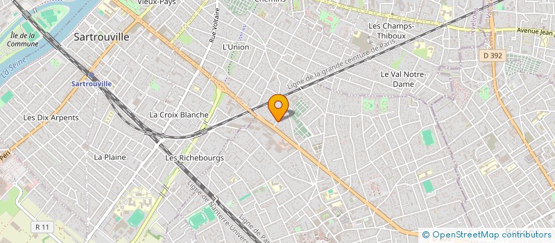 localisation de l'entreprise WIDGO  HOUILLES