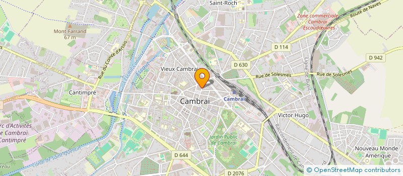 localisation de l'entreprise WIDIEZ ET FILS  CAMBRAI