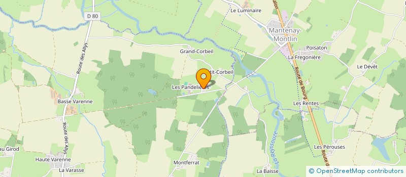 localisation de l'entreprise WIDMER TOP HORSES  SAINT-JEAN-SUR-REYSSOUZE