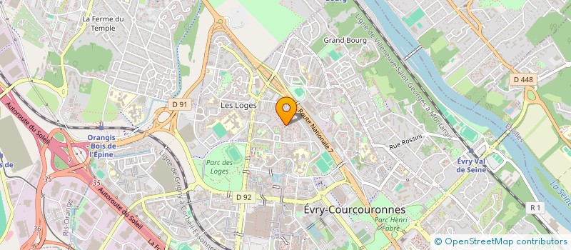 localisation de l'entreprise WIEACOM  EVRY-COURCOURONNES