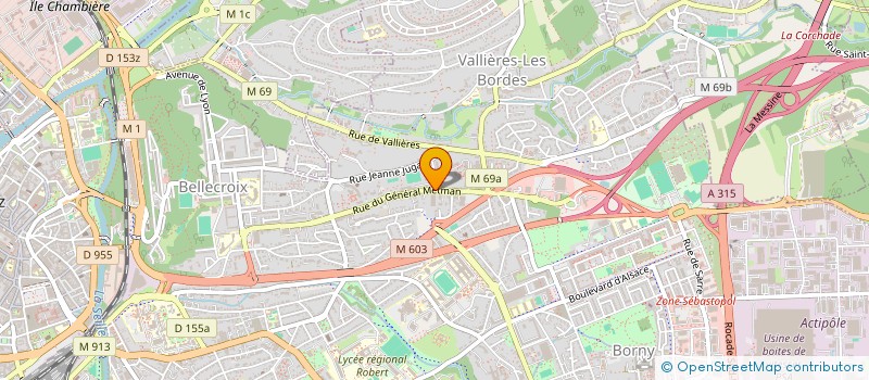 localisation de l'entreprise WIEDEMANN JASALU à METZ