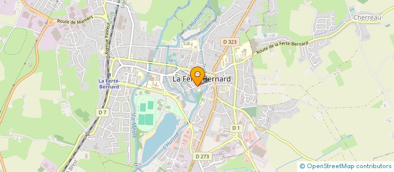 localisation de l'entreprise WIERSON à LA FERTE-BERNARD
