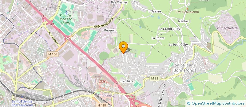 localisation de l'entreprise WIFACT  SAINT-JEAN-BONNEFONDS