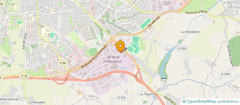 localisation de l'entreprise WIFI SERVICES  SAINT-LO