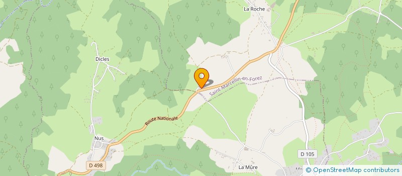 localisation de l'entreprise WIFIBRE MULTISERVICE  BAS-EN-BASSET