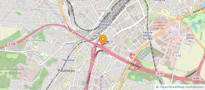 localisation de l'entreprise WIFILCONNECTED à PALAISEAU
