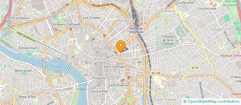 localisation de l'entreprise WIGOS GALILEO  TOULOUSE