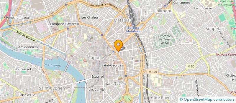 localisation de l'entreprise WIGOS LA SEIGNEURIE  TOULOUSE