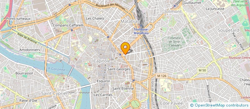 localisation de l'entreprise WIGOS VILLAS DU SELVE  TOULOUSE