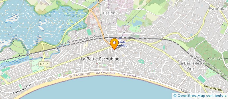 localisation de l'entreprise WIGWAM  LA BAULE-ESCOUBLAC