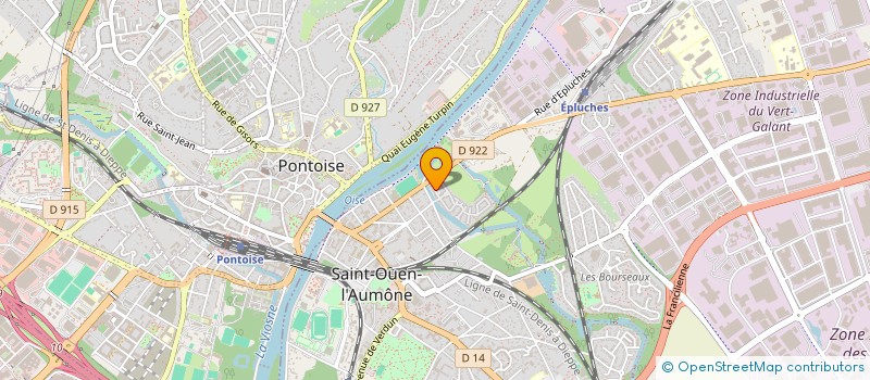 localisation de l'entreprise WIICARE à SAINT-OUEN-L'AUMONE