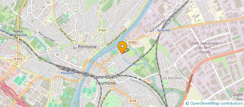 localisation de l'entreprise WIICARE INVEST à SAINT-OUEN-L'AUMONE