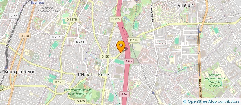 localisation de l'entreprise WIINA  L'HAY-LES-ROSES