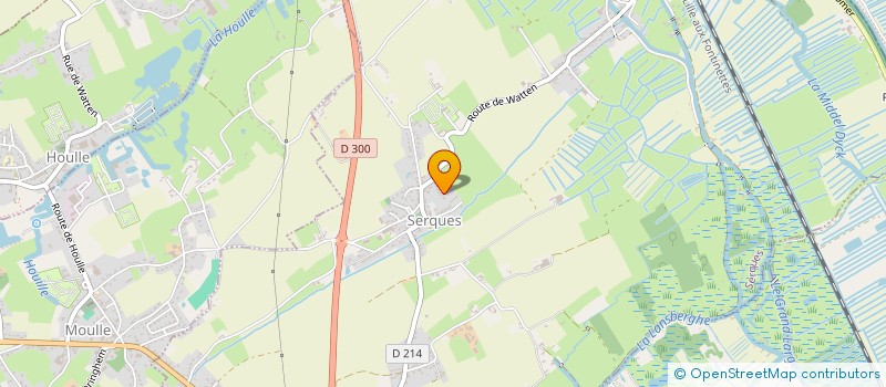 localisation de l'entreprise WIIP  SERQUES