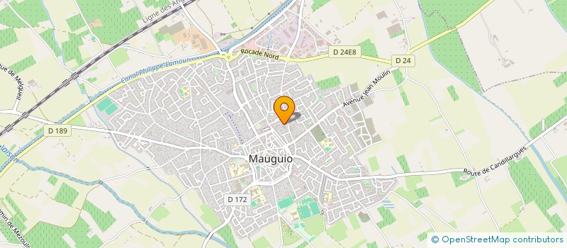 localisation de l'entreprise WIIYAN MUAY CHAIYA BY ASPTT  MAUGUIO