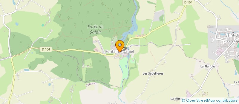 localisation de l'entreprise WIJECA  SAINT-GEORGES-BUTTAVENT