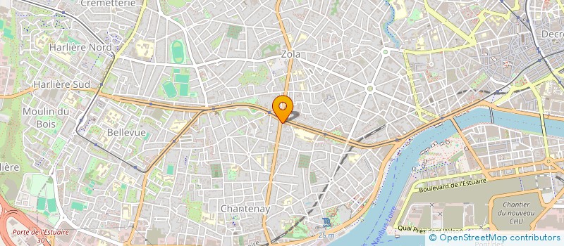 localisation de l'entreprise WIKEN.MDB  NANTES