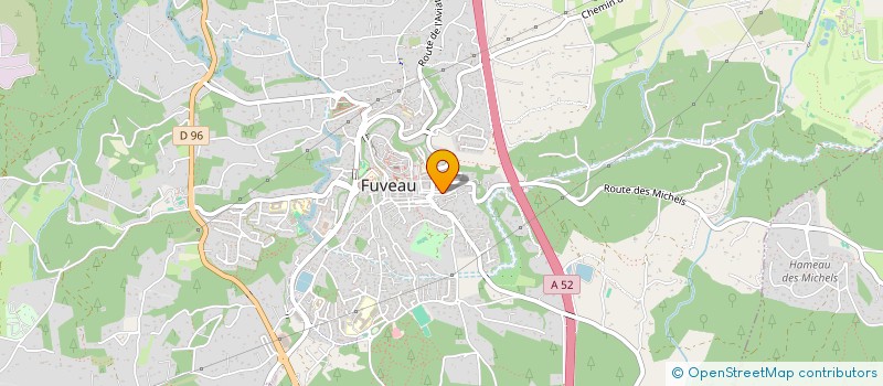 localisation de l'entreprise WIKIBLADE  FUVEAU