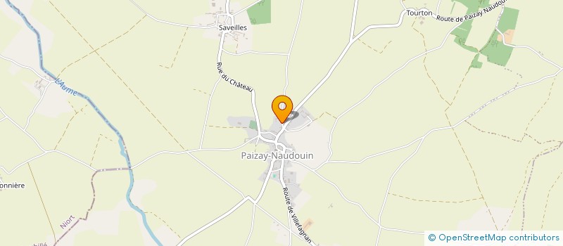 localisation de l'entreprise WIKIBULLETIN à PAIZAY-NAUDOUIN-EMBOURIE