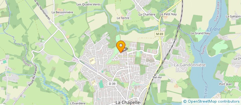 localisation de l'entreprise WIKIMMOBILIER  LA CHAPELLE-SUR-ERDRE