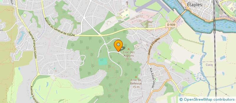 localisation de l'entreprise WIKING  LE TOUQUET-PARIS-PLAGE