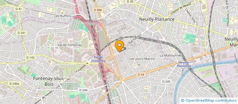 localisation de l'entreprise WIKIPGI à FONTENAY-SOUS-BOIS