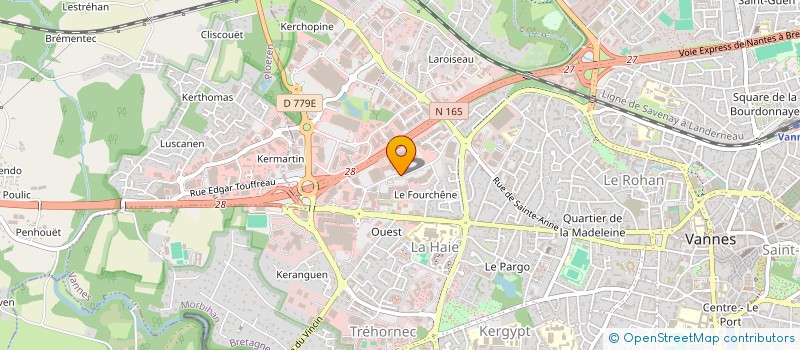 localisation de l'entreprise WIKISPORT à VANNES