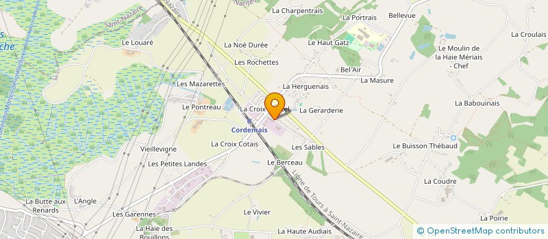 localisation de l'entreprise WIKKA  CORDEMAIS