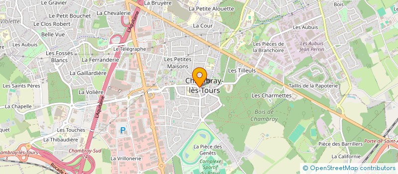 localisation de l'entreprise WIL AUTO ECOLE  CHAMBRAY-LES-TOURS