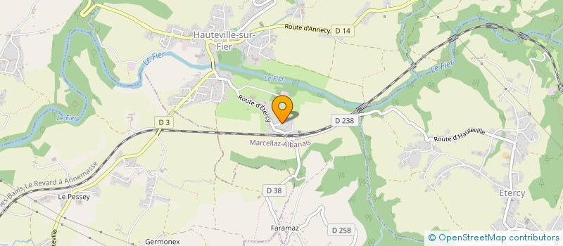 localisation de l'entreprise WIL'GO  HAUTEVILLE-SUR-FIER