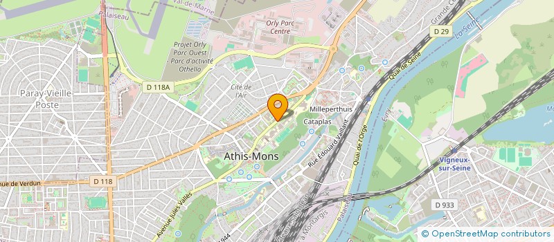 localisation de l'entreprise WIL'S  ATHIS-MONS