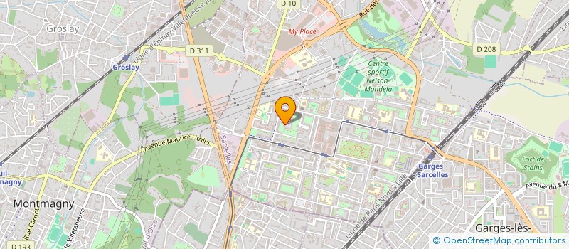 localisation de l'entreprise WIL SERVICES à SARCELLES